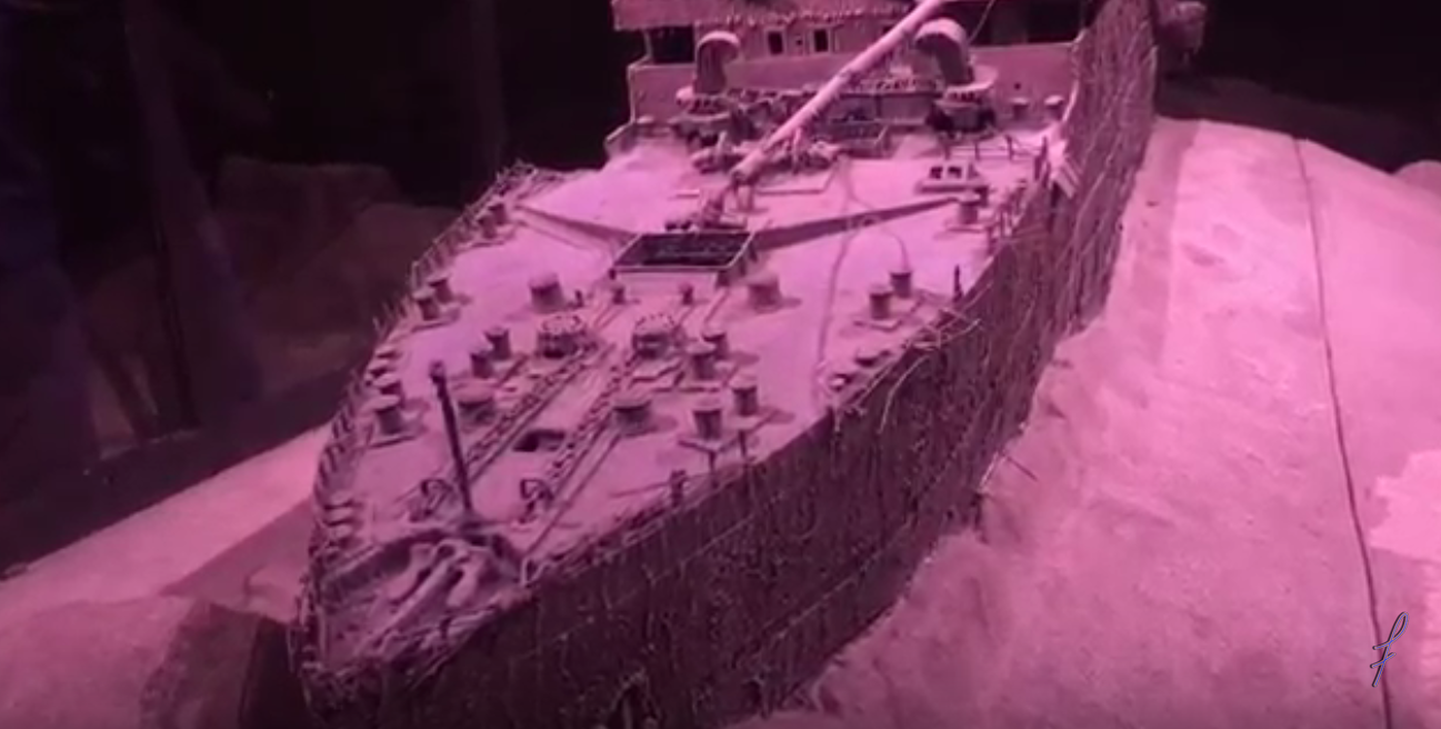 Titanic Artifacts at Sloan Museum [VIDEO]